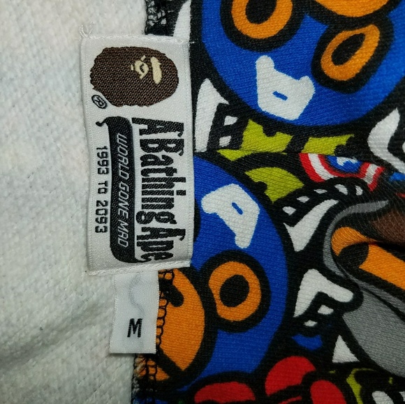BAPE/MARVEL a bathing ape hoodie - Picture 3 of 4